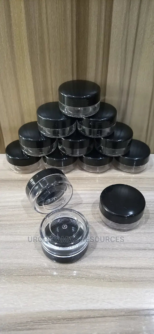 ACRYLIC CUP WITH BLACK COVER CUP
