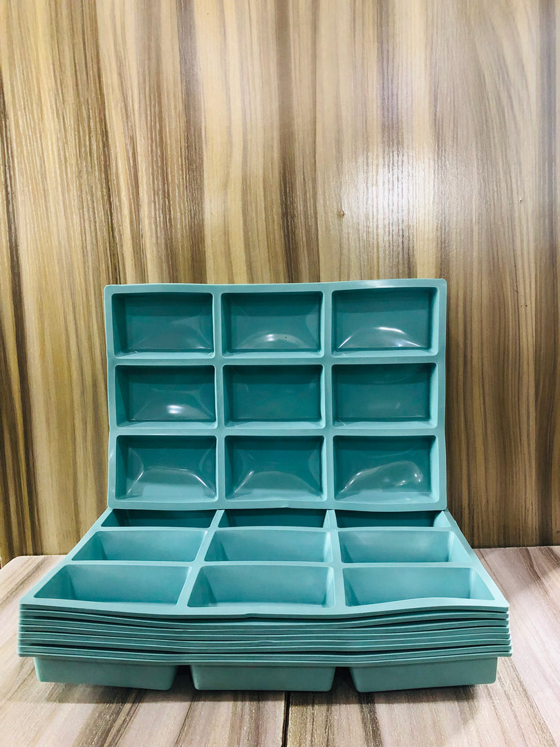 NINE CAVITY RECTANGULAR SILICON MOLD