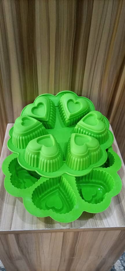 SIX CAVITY LOVE SILICON MOLD