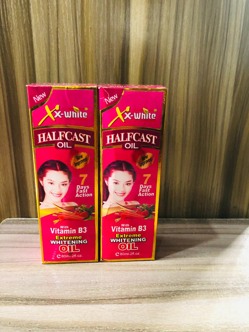 X-WHITE HALF CAST OIL