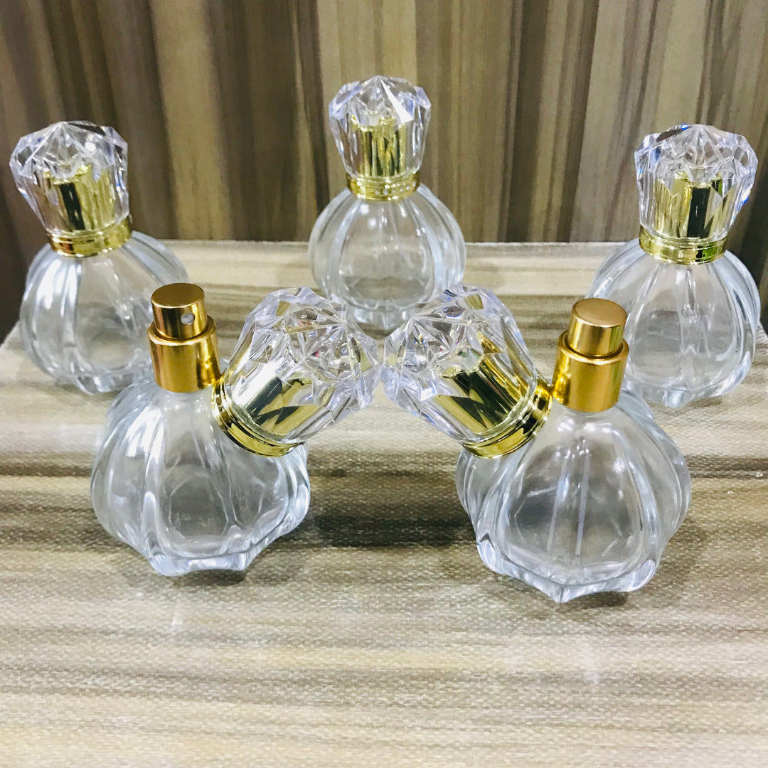 MELON DIAMOND CROWN PERFUME BOTTLE