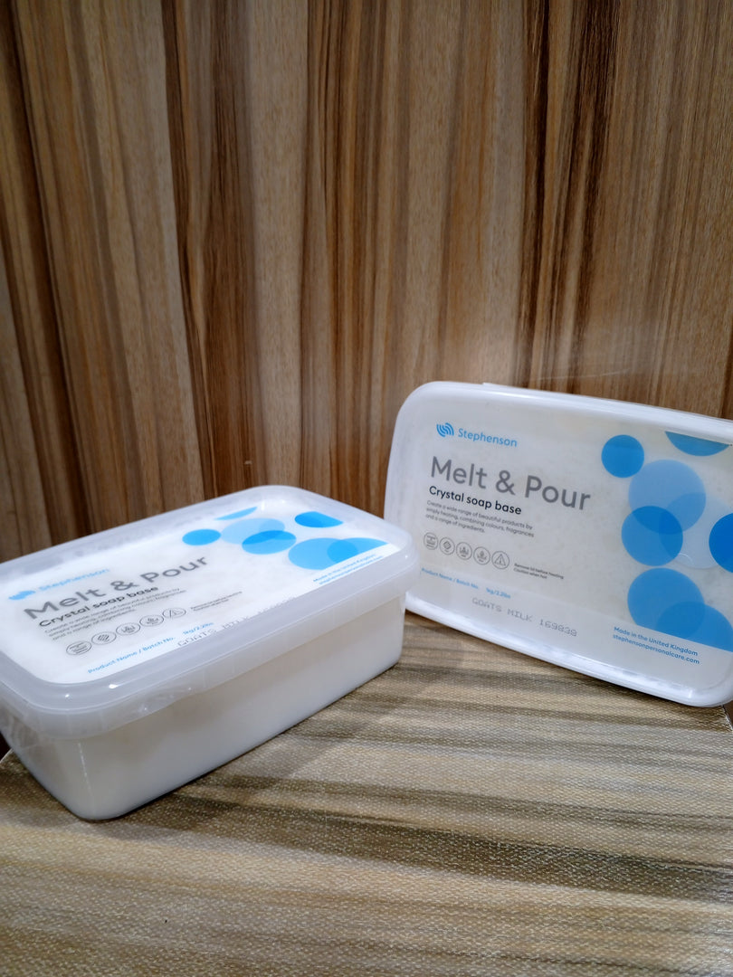 DONKEY MILK MELT AND POUR (CRYSTAL SOAP BASE)
