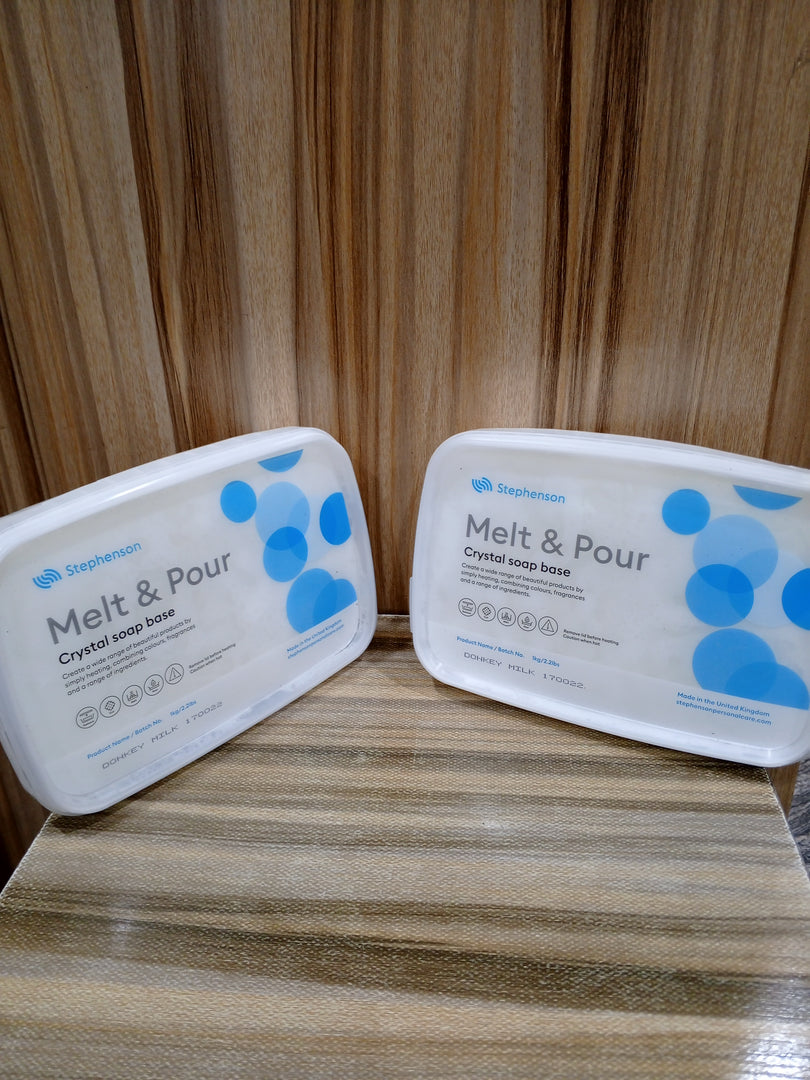 DONKEY MILK MELT AND POUR (CRYSTAL SOAP BASE)