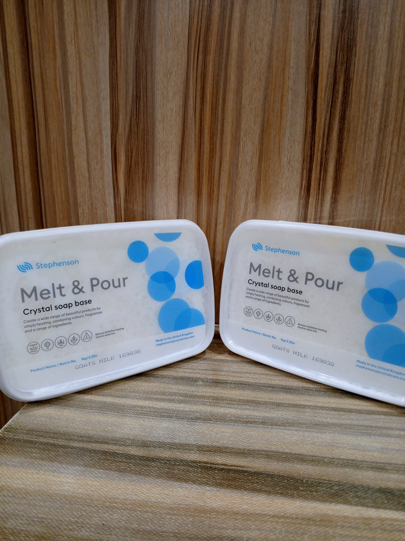 GOAT MILK MELT AND POUR (CRYSTAL SOAP BASE)