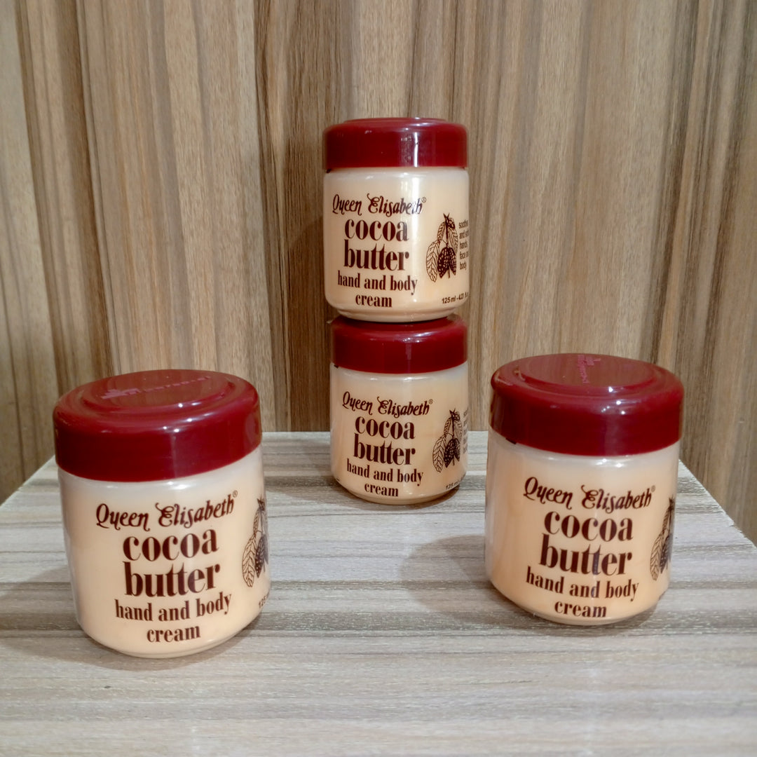 QUEEN ELISABETH COCOA BUTTER HAND AND BODY CREAM