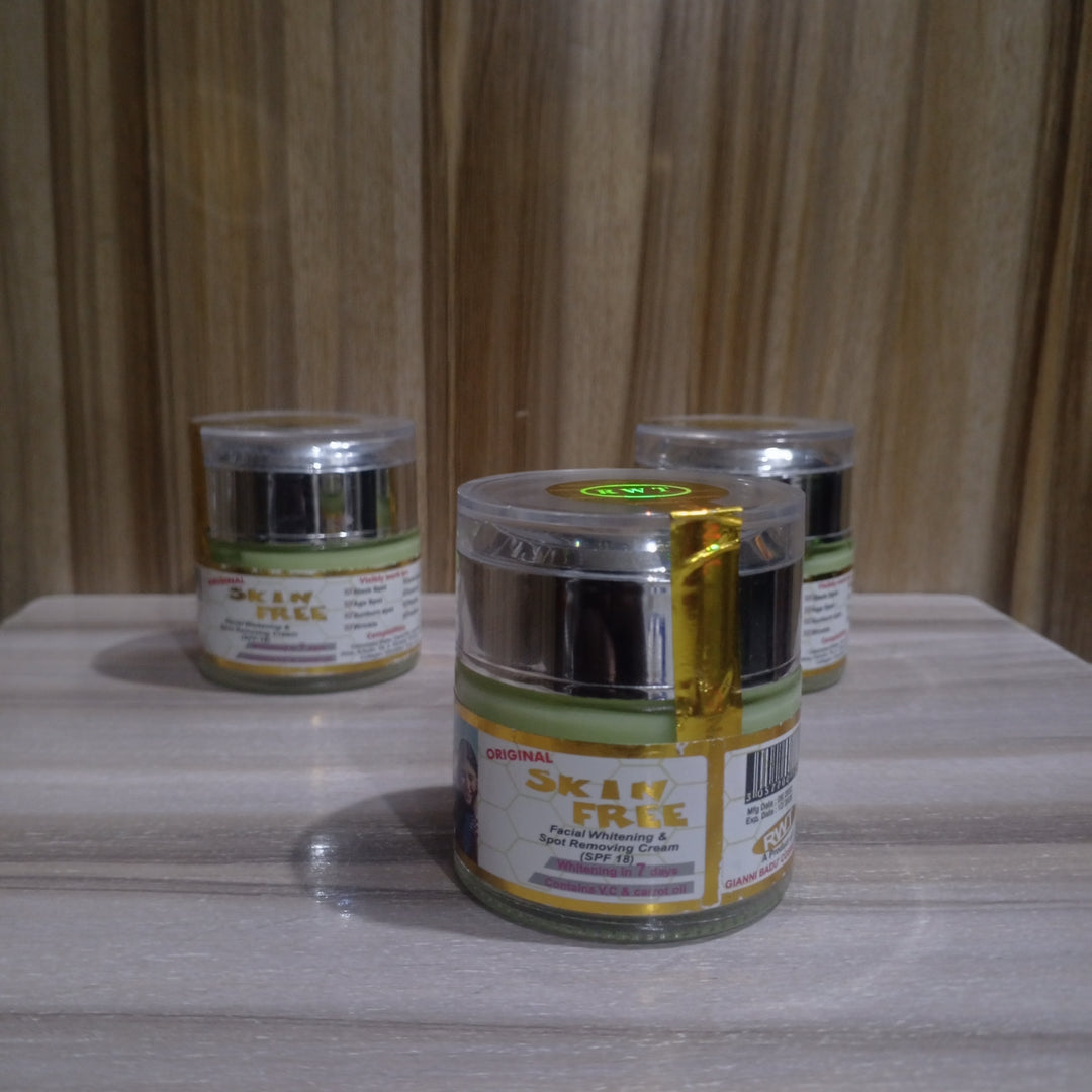 SKIN FREE SPOT REMOVING CREAM & FACIAL WHITENING