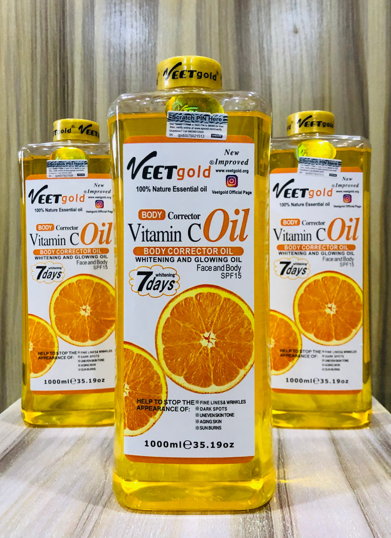 VEET GOLD VITAMIN C 7 DAYS OIL