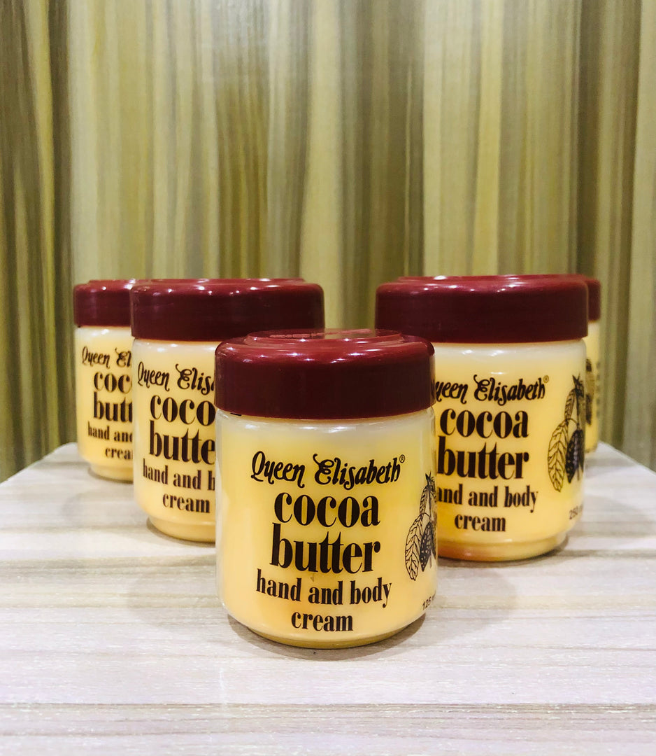 QUEEN ELISABETH COCOA BUTTER HAND AND BODY CREAM