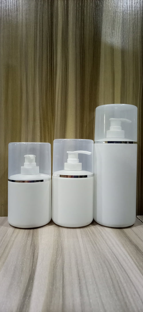 SILVER LINE LOTION CONTAINER (FAT)
