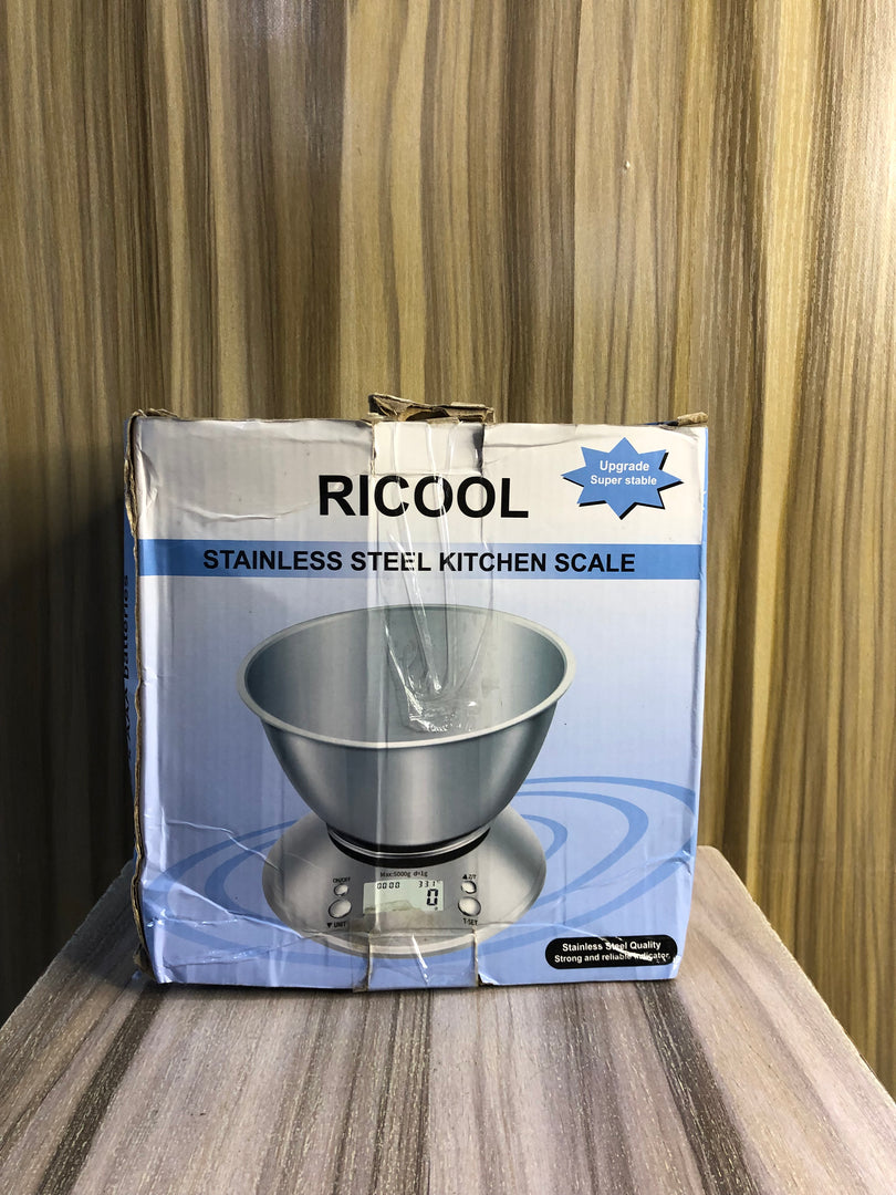 RICOOL STAINLESS STEEL KITCHEN SCALE