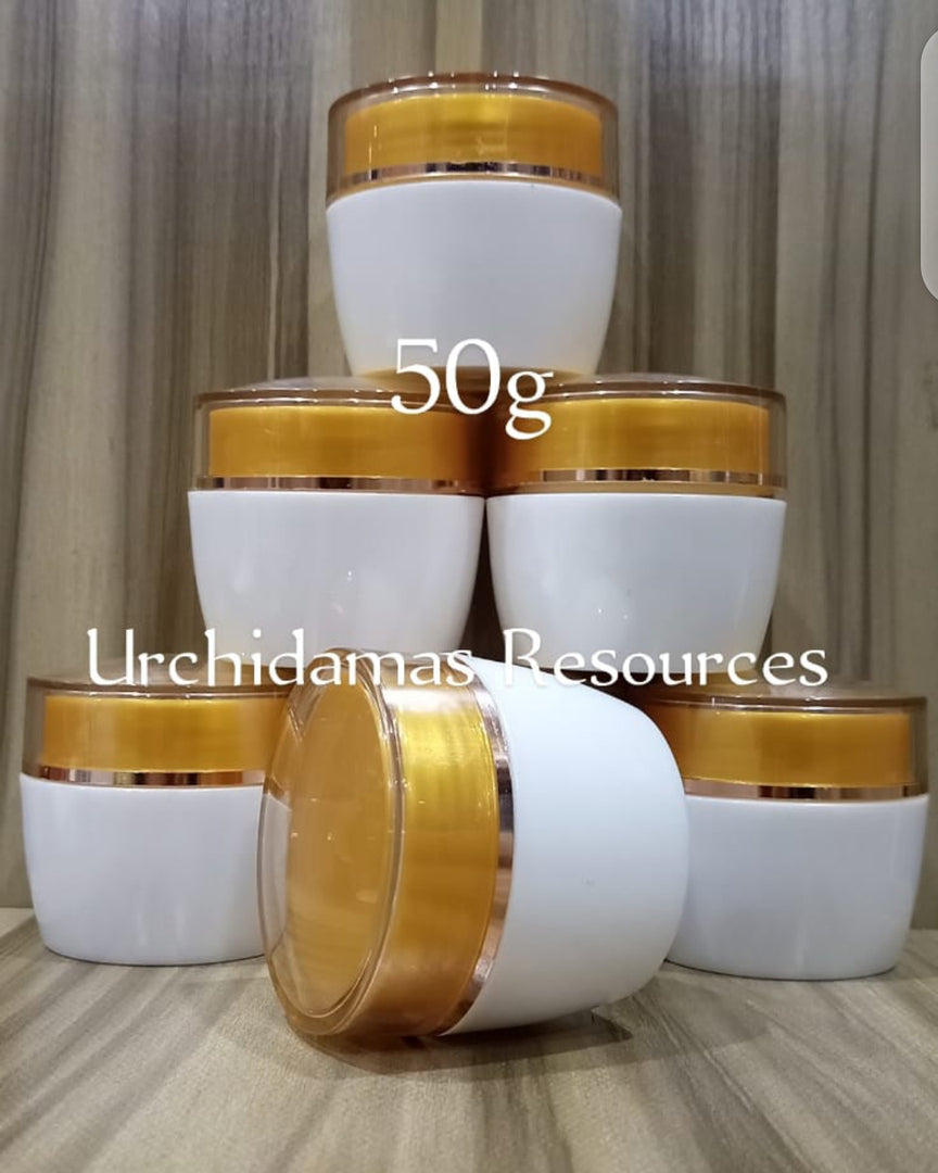 50G WHITE & GOLD COVER FACE CREAM CUP