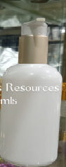 250MLS SHORT WHITE LOTION CONTAINER