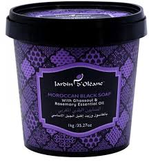JARDIN D' OLEANE MOROCCAN BLACK SOAP