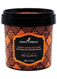 JARDIN D' OLEANE MOROCCAN BLACK SOAP