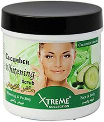 XTREME MILK AND HONEY CUCUMBER WHITENING SCRUB
