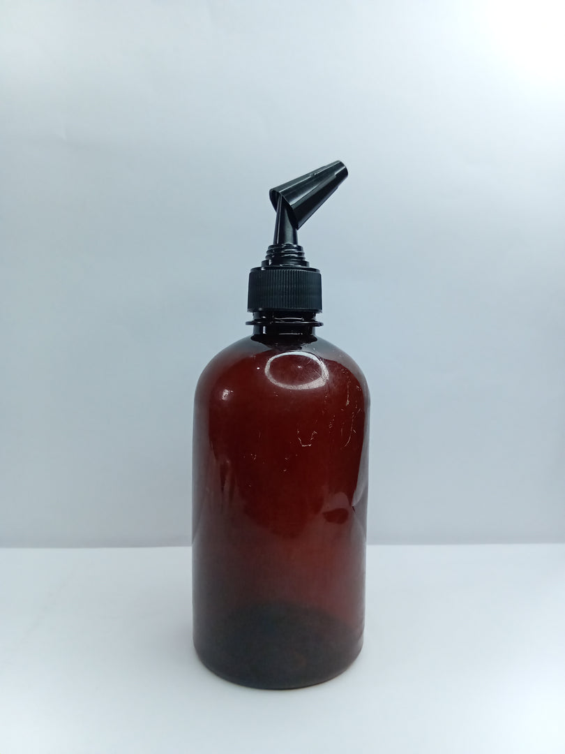 JASMINE PLASTIC BOTTLE (500ML) (AMBER)