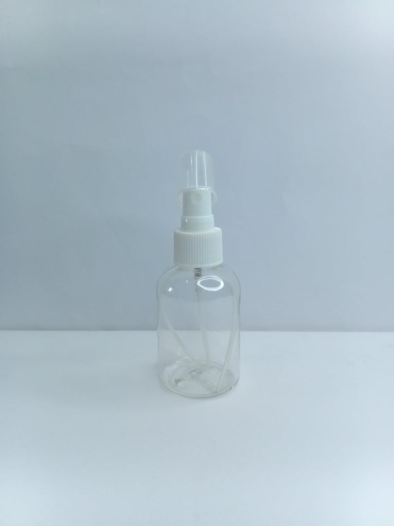 OROBO PENGUIN PLASTIC BOTTLE (100ML) 24MM OPENING (SHORT TRANSPARENT)
