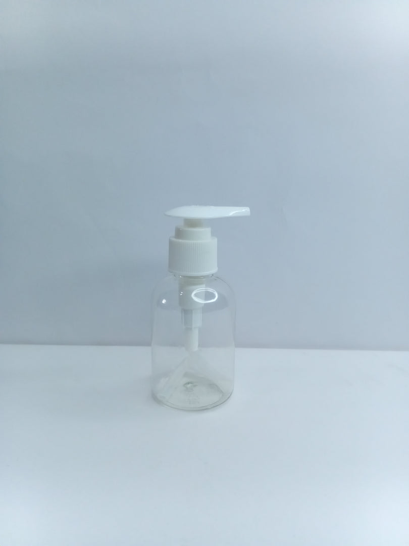 OROBO PENGUIN PLASTIC BOTTLE (100ML) 24MM OPENING (SHORT TRANSPARENT)