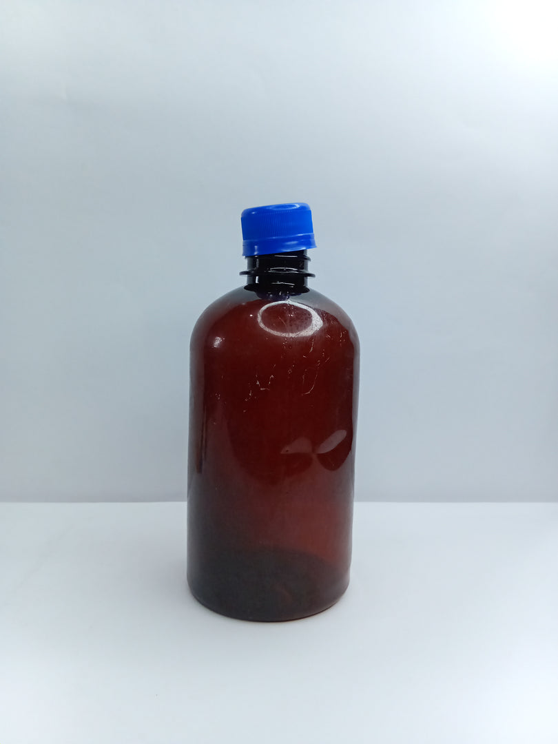 JASMINE PLASTIC BOTTLE (500ML) (AMBER)
