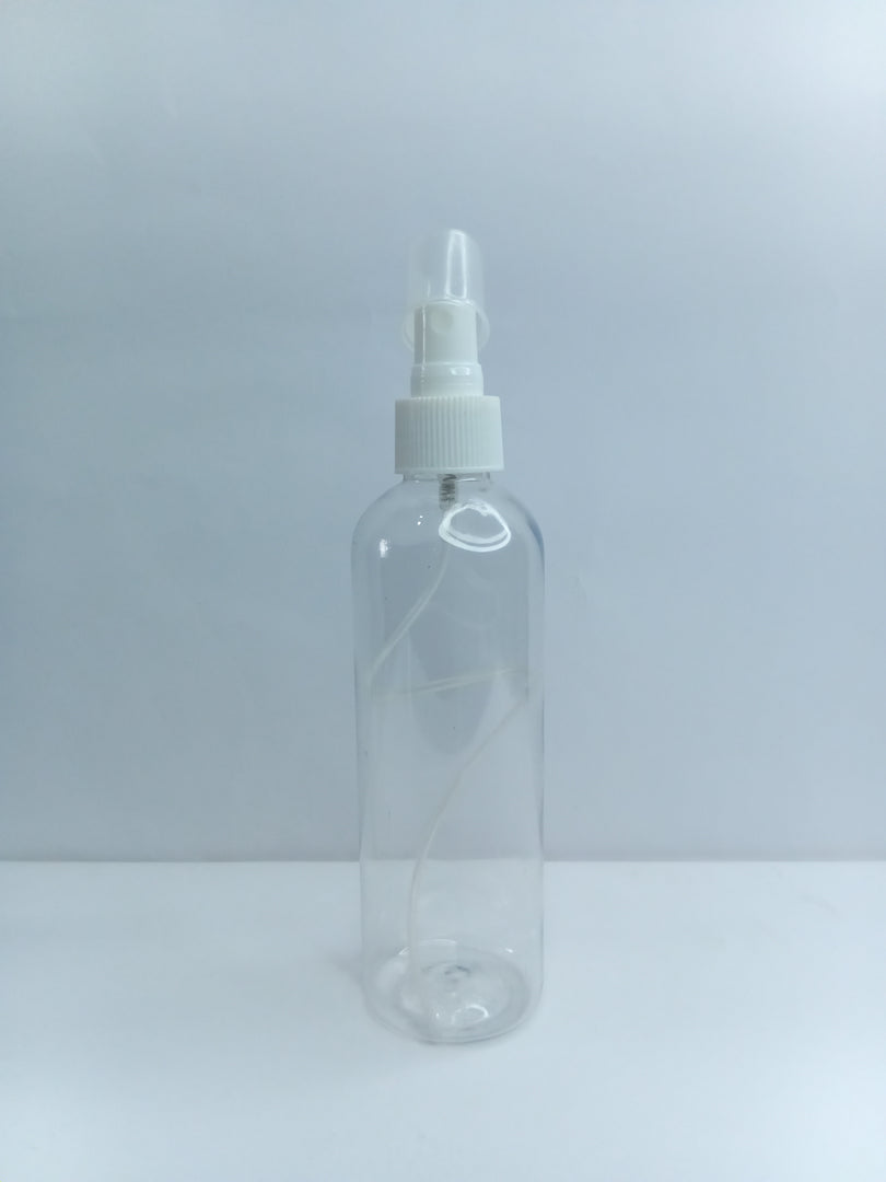 OROBO PENGUIN PLASTIC BOTTLE (100ML) 20MM OPENING (LONG TRANSPARENT)