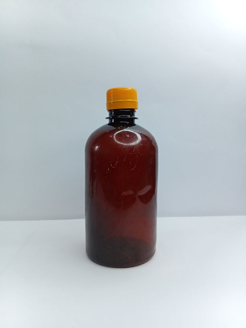 JASMINE PLASTIC BOTTLE (500ML) (AMBER)