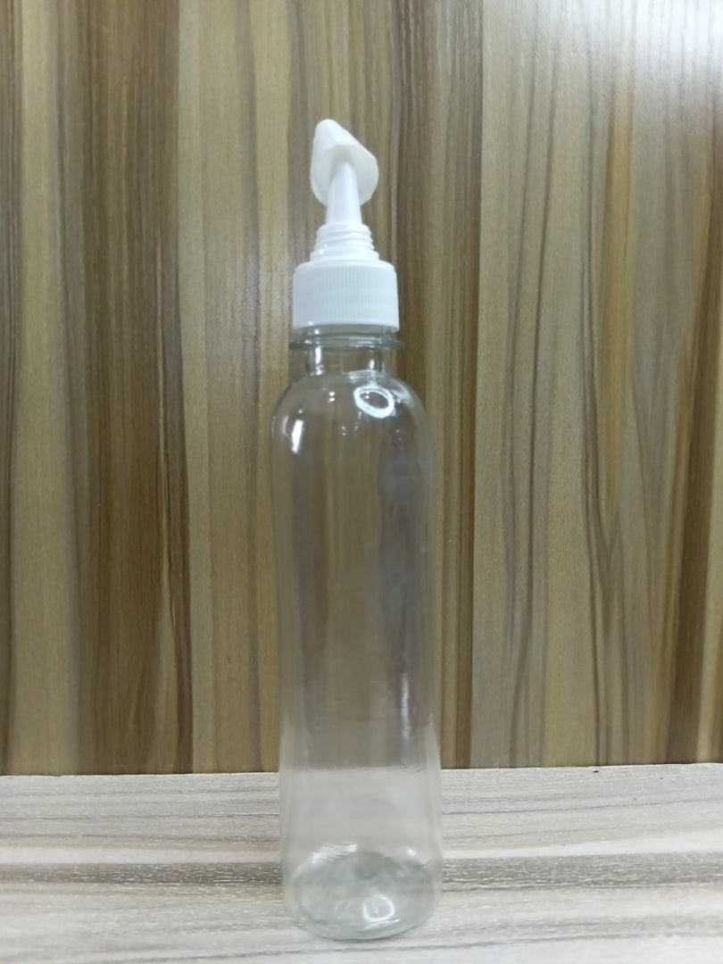 BEVERLY PLASTIC BOTTLE (TRANSPARENT)