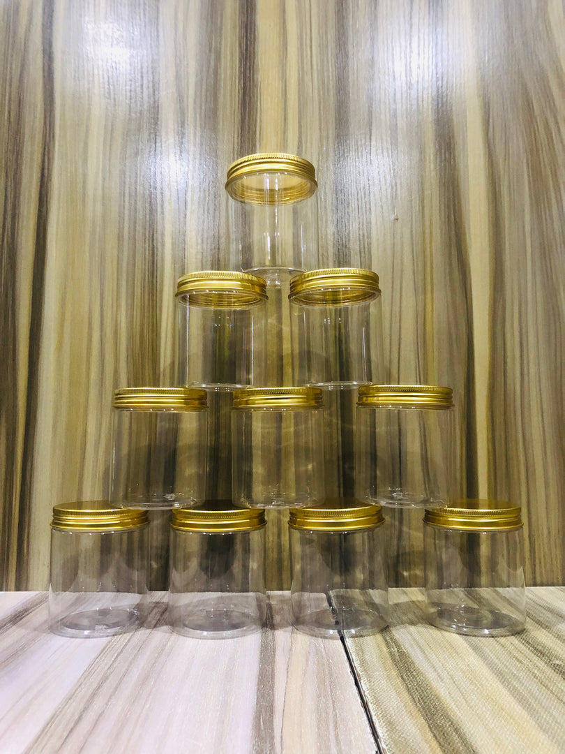 250GM ACRYLIC GOLD COVER CUP (LONG)