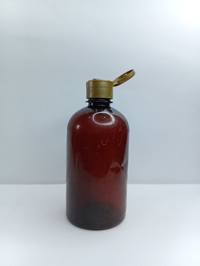 JASMINE PLASTIC BOTTLE (500ML) (AMBER)