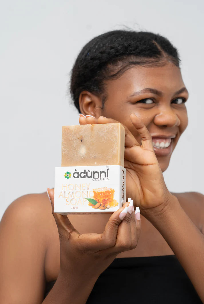 Honey & Almond Soap [ADUNNI ORGANICS]