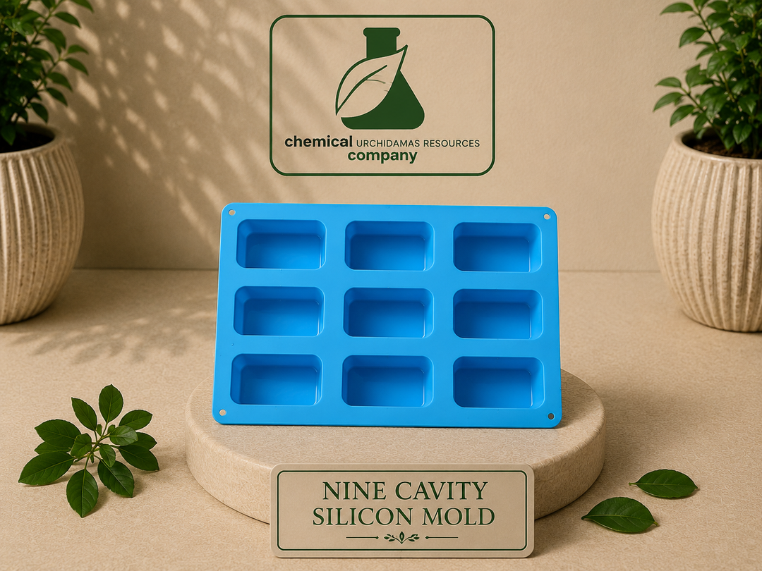 NINE CAVITY RECTANGULAR SILICON MOLD