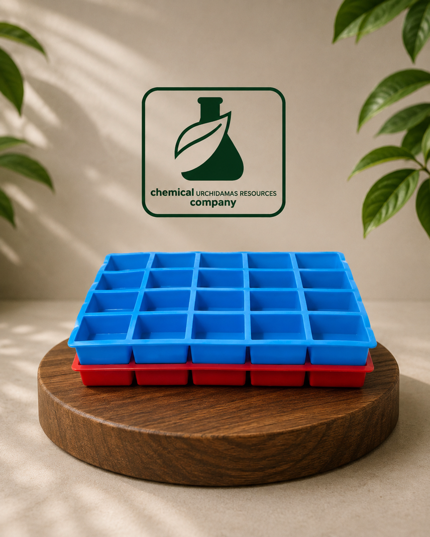 TWENTY CAVITY RECTANGULAR SILICON MOLD