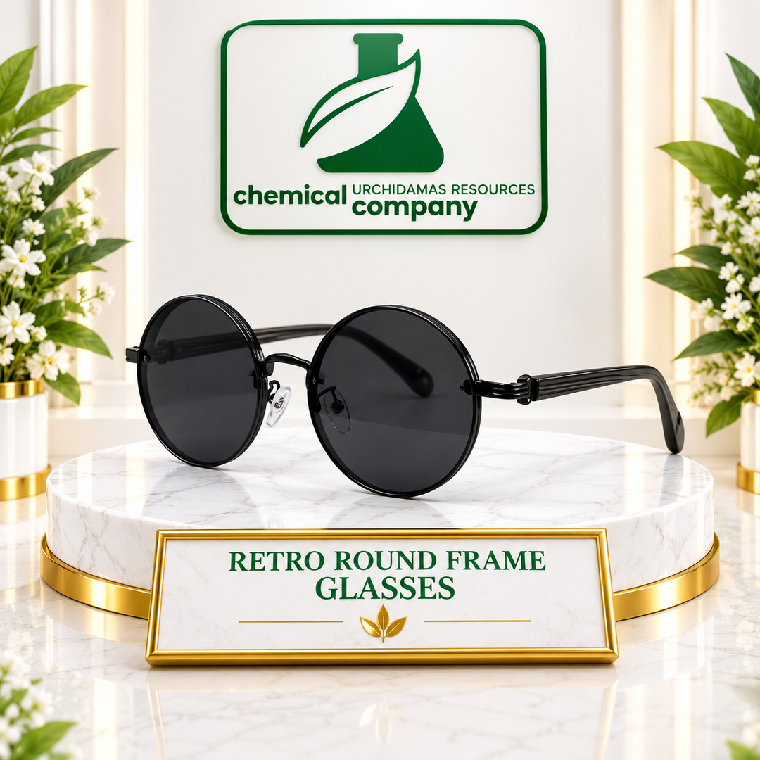 RETRO ROUND FRAME GLASSES