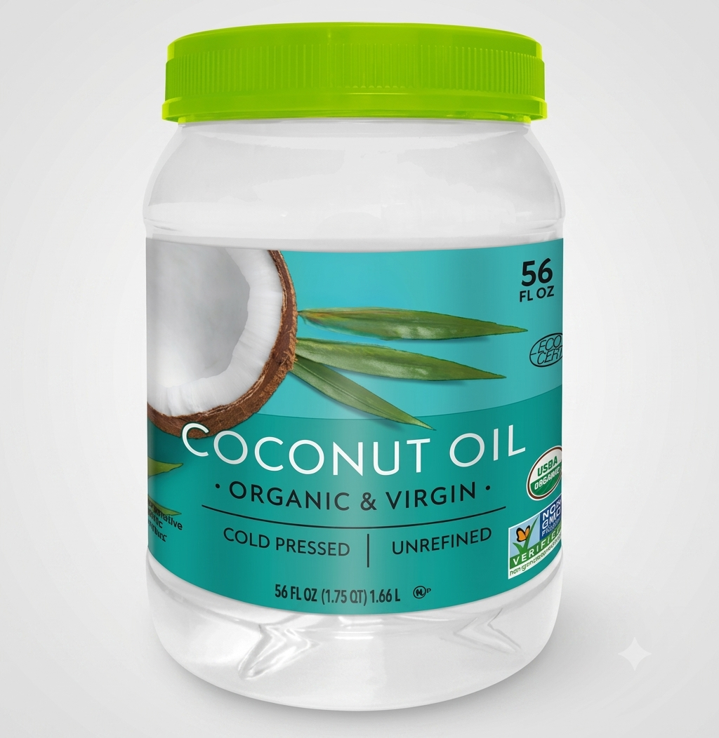 COCONUT OIL-COLD PRESS (VIRGIN)