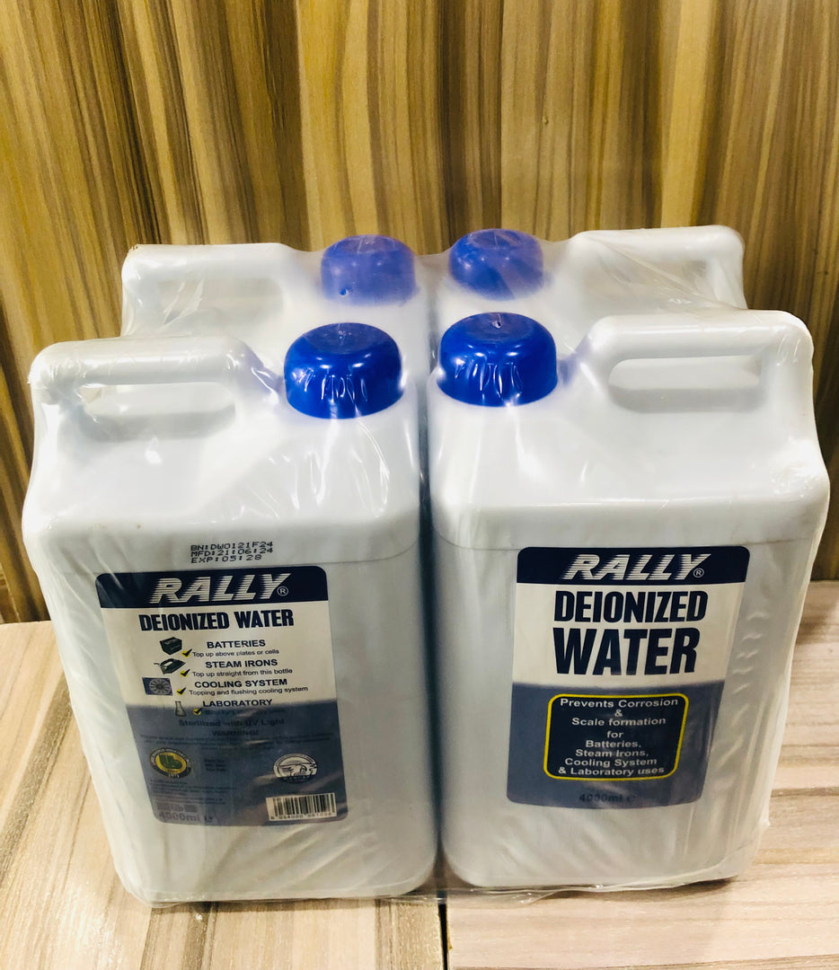 RALLY DISTILLED WATER(DEIONIZED)