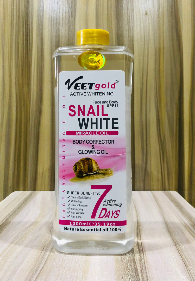 VEET GOLD SNAIL WHITE