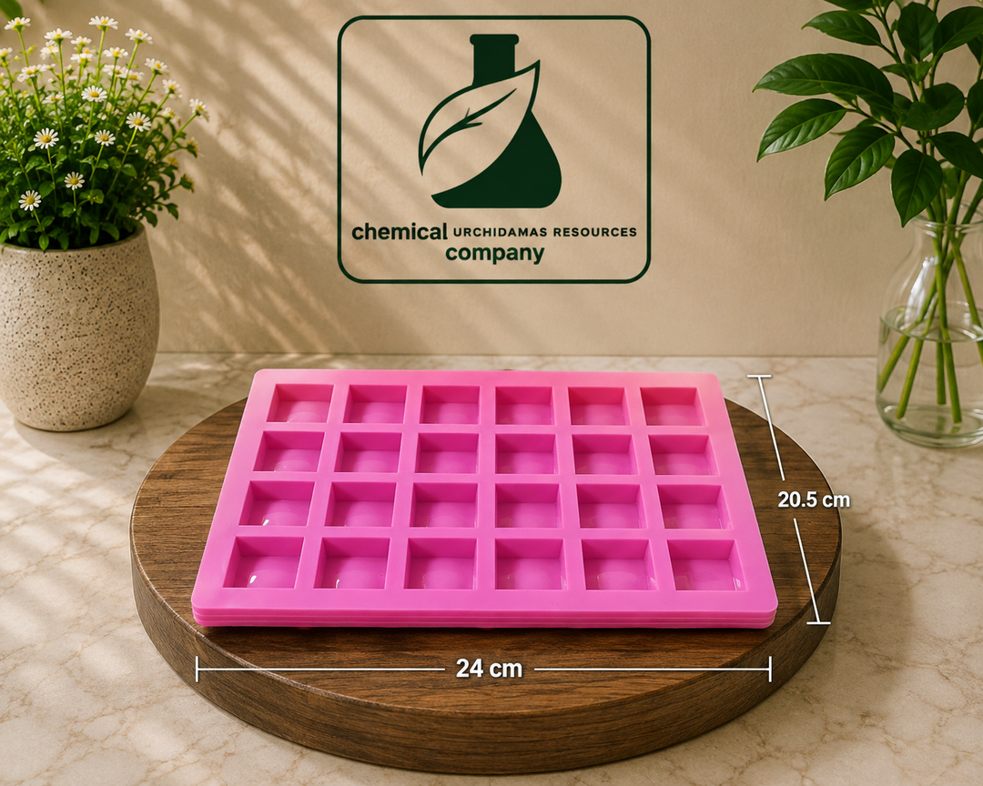 TWENTY - FOUR CAVITY RECTANGULAR SILICON MOLD