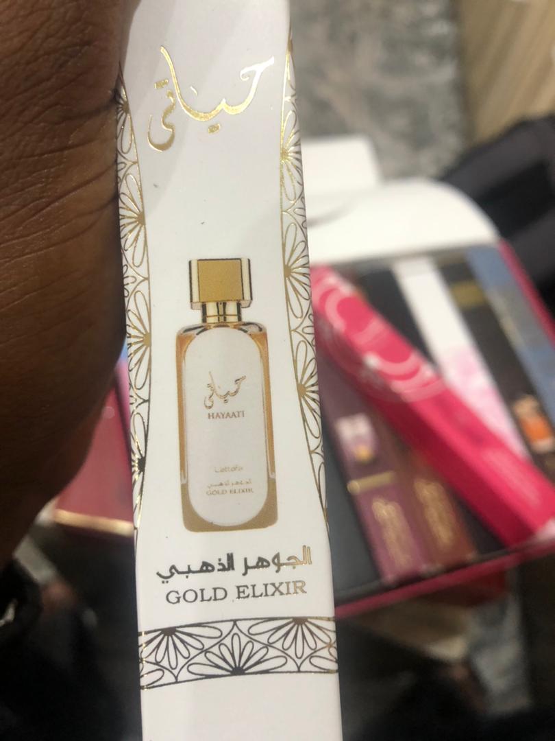 Lattafa Hayaati Gold Elixir EDP - 35ml (Unisex)