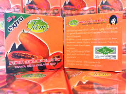 JAM PAPAYA GLUTA COLLAGEN SOAP