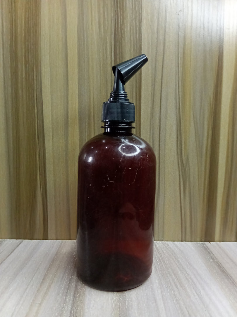JASMINE PLASTIC BOTTLE (500ML) (AMBER)