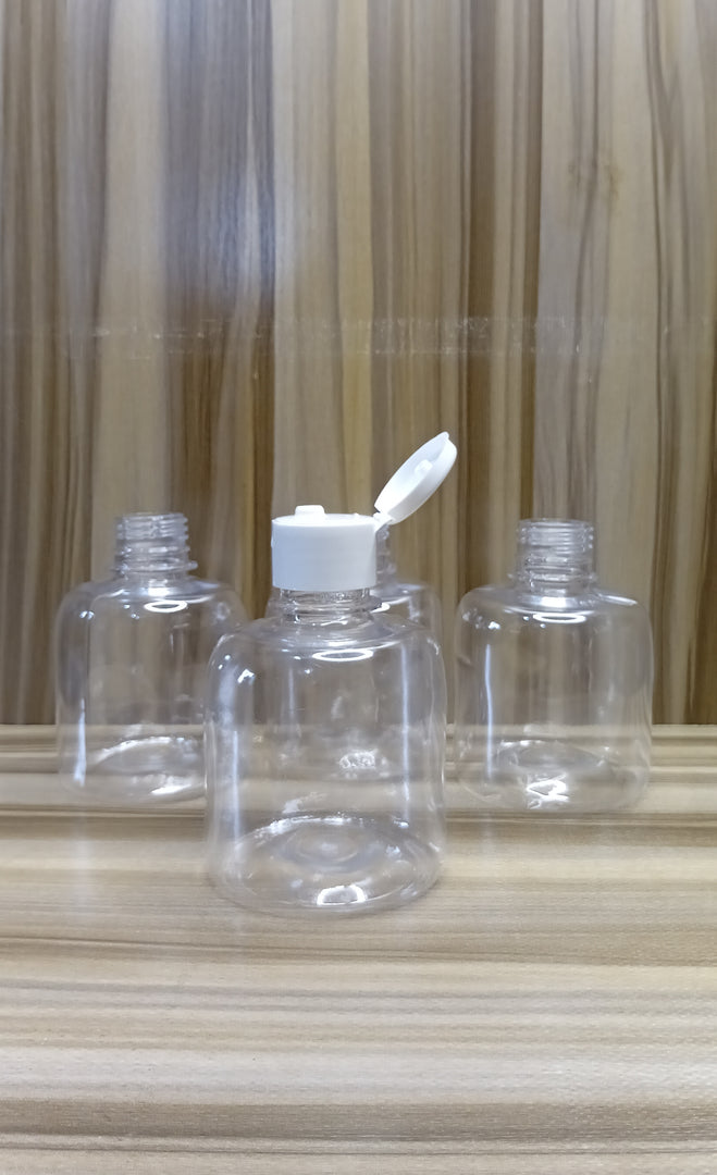 JASMINE PLASTIC TRANSPARENT BOTTLE (250ML)