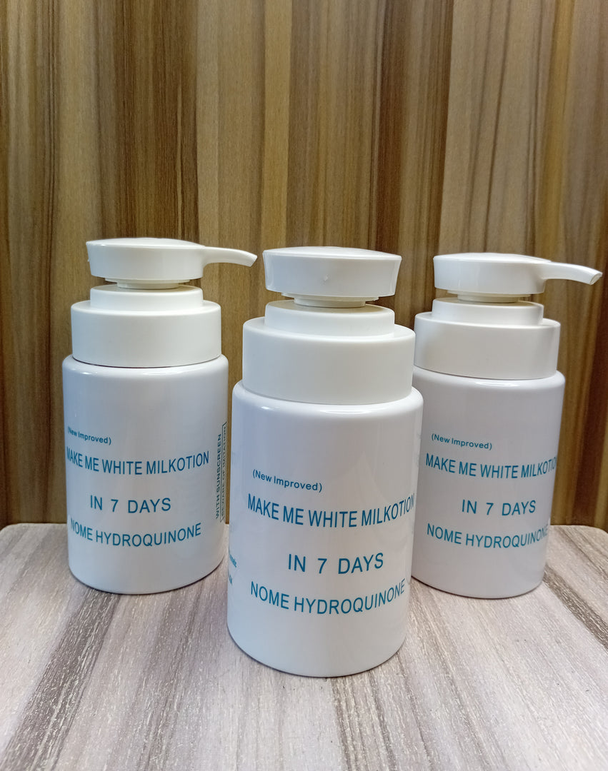 MAKE ME WHITE LOTION with face Cream