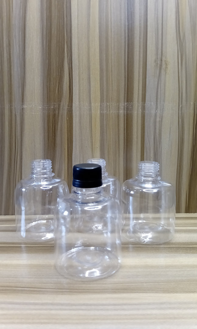 JASMINE PLASTIC TRANSPARENT BOTTLE (250ML)