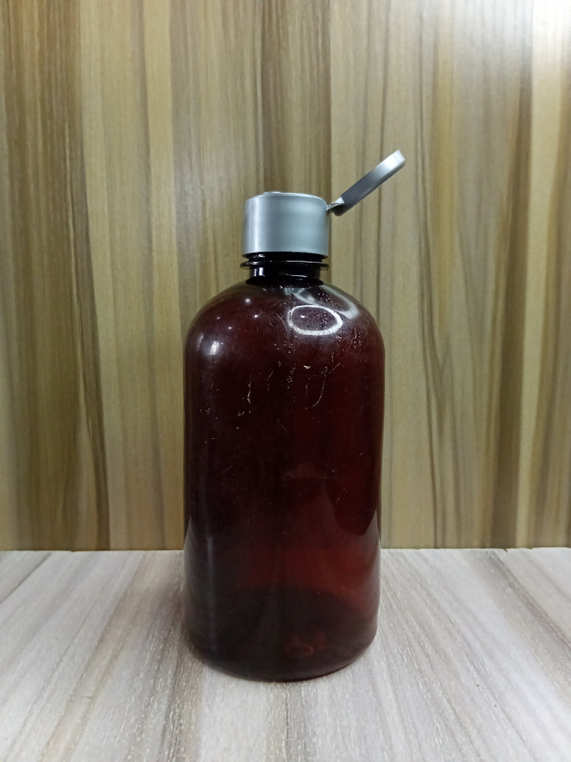JASMINE PLASTIC BOTTLE (500ML) (AMBER)