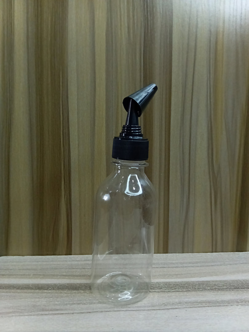 ROUND CONTAINER (200ML) (TRANSPARENT)