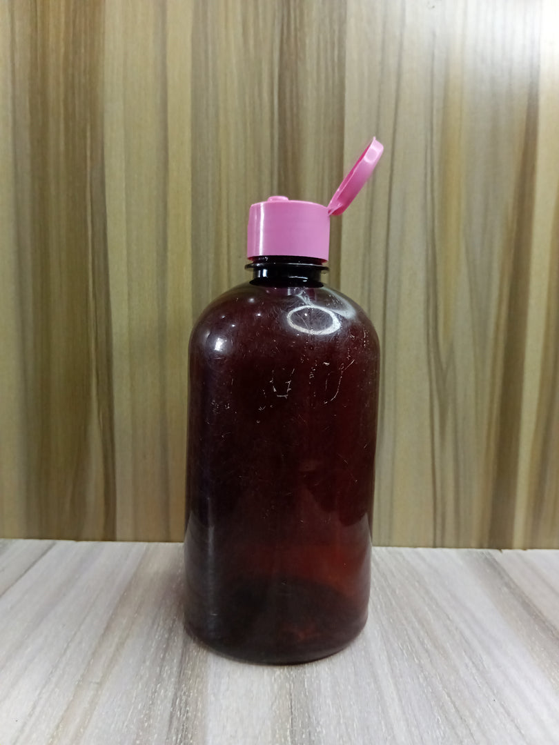 JASMINE PLASTIC BOTTLE (500ML) (AMBER)