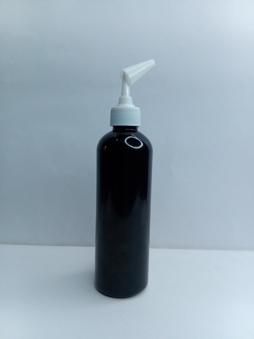 250ML FOREIGN BEVERLY PLASTIC BOTTLE [BLACK]