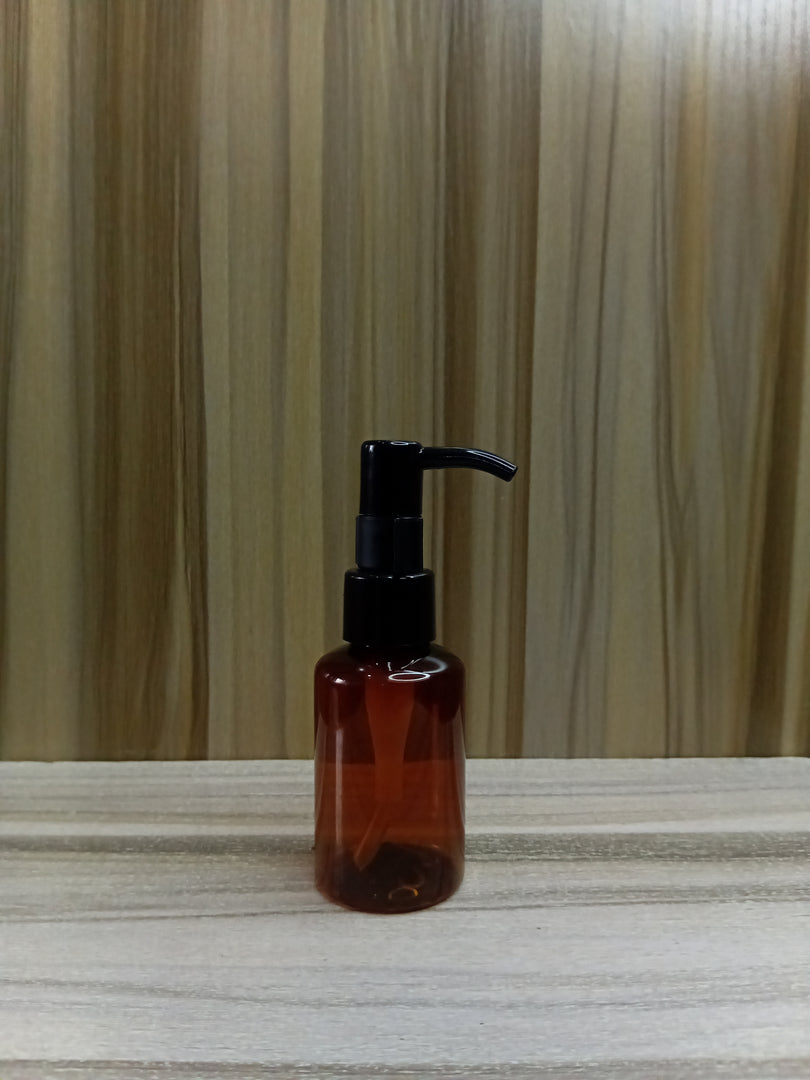 PENGUIN PLASTIC BOTTLE (50ML) 20MM OPENING (AMBER)