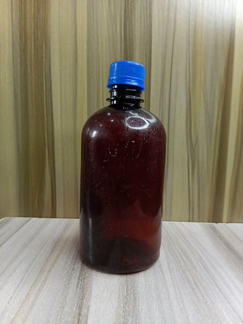 JASMINE PLASTIC BOTTLE (500ML) (AMBER)