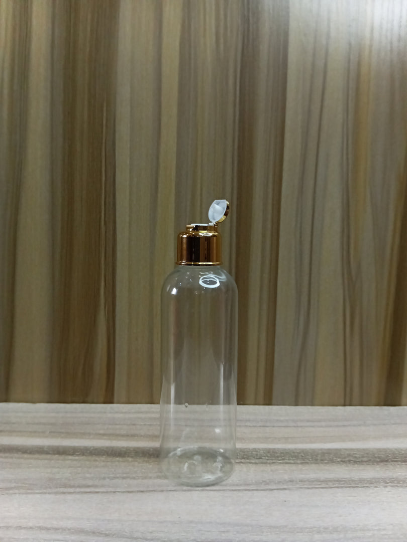 OROBO PENGUIN PLASTIC BOTTLE (100ML) 20MM OPENING (LONG TRANSPARENT)