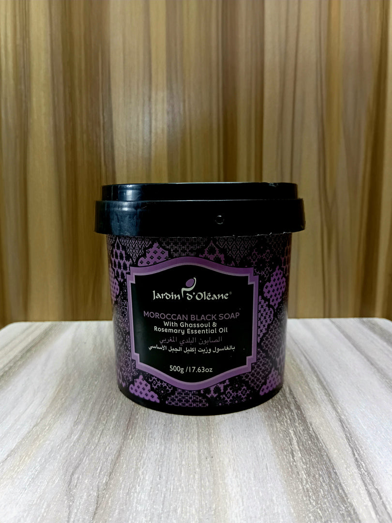 JARDIN D' OLEANE MOROCCAN BLACK SOAP